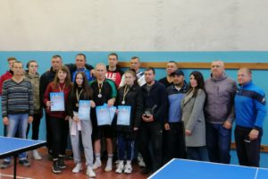 Чемпіонат району з настільного тенісу