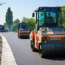 На державній дорозі Н-08, що проходить Черкащиною, тривають ремонтно-будівельні роботи