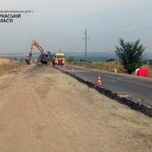 #Великебудівництво: на Канівщині розпочали капітальний ремонт дороги Н-02