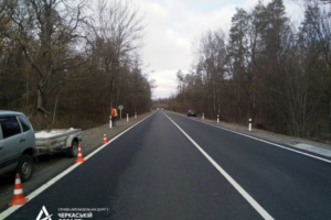 У Черкаському районі завершують ремонт дороги Р-10