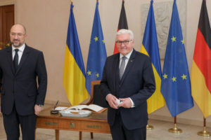 Україна очікує на прискорення інтеграції з ЄС у рамках ініціативи Східне партнерство — Денис Шмигаль під час зустрічі з Президентом Німеччини