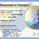 Завершили вакцинацію від коронавірусу 146 тисяч жителів Черкаської області