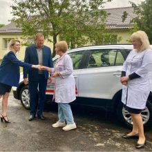 У користування амбулаторії загальної практики сімейної медицини Ліплявської сільської ради передали автомобіль доступної медичної допомоги
