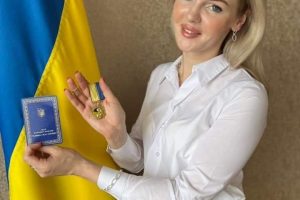 Голова Черкаської РВА Валерія Бандурко отримала  пам’ятну медаль “Чарівна сила України”
