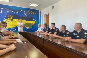 Голова Черкаської РВА привітала правоохоронців з професійним святом