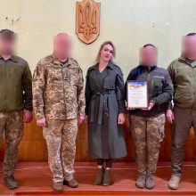З нагоди Дня територіальної оборони України бійців військових частин відзначено Грамотами Черкаської РВА
