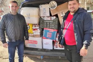 Начальник Черкаської РВА Валерія Бандурко звітує про рух гуманітарних вантажів з хаб-складу району