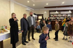 Для родин з дітьми, які евакуювалися з постраждалих від війни регіонів влаштували свято