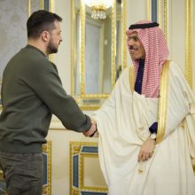 Президент України провів зустріч із міністром закордонних справ Королівства Саудівська Аравія