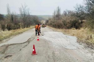 На Чигиринщині усунено пошкодження автодороги, яка веде до історичних пам‘яток національно-культурної спадщини України