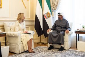 Перша леді України зустрілася з Президентом ОАЕ
