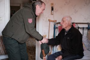 Пам’ятаємо, перемагаємо: Ігор Табурець зустрівся з ветеранами  Другої світової війни