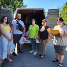 У Червонослобідській громаді ВПО та багатодітні родини отримали допомогу завдяки співпраці Черкаської районної ради із ДБФ Caritas-Spes