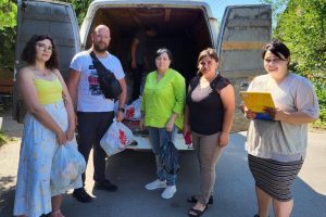 У Червонослобідській громаді ВПО та багатодітні родини отримали допомогу завдяки співпраці Черкаської районної ради із ДБФ Caritas-Spes