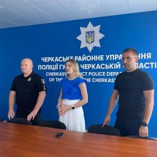 Начальник Черкаської РВА Валерія Бандурко привітала особовий склад Черкаського районного управління поліції ГУНП в Черкаській області