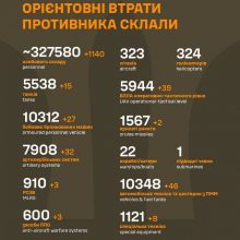 Загальні бойові втрати противника станом на 29 листопада