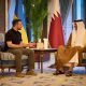 Президент зустрівся з Еміром Катару