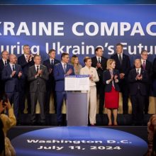 Схвалення Українського договору стало урочистим завершенням ювілейного саміту НАТО