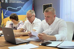 Засідання робочої групи з впровадження розподіленої генерації на території Черкаської області за участі першого заступника голови Черкаської РВА Романа Хоменка