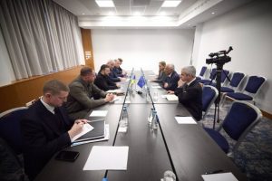 Володимир Зеленський обговорив із Президентом Євроради посилення санкційного тиску на РФ та зміцнення позицій України для встановлення миру