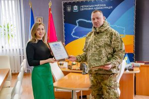 Кожна подяка від нашого славного війська – за честь! – Валерія Бандурко