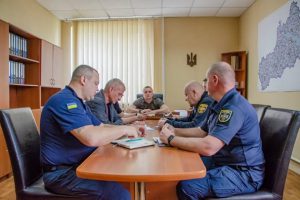 У Черкаській РВА відбулася робоча зустріч із представниками Головного управління ДСНС у Черкаській області та Черкаського районного управління ГУ ДСНС.