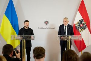 Цінуємо готовність Австрії забезпечити достойне посередництво для зустрічей із російською стороною – Володимир Зеленський