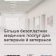 Більше безоплатних послуг для ветеранів — вже у майже 1000 медзакладах