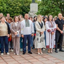 Синій і жовтий – кольори української свободи: в обласному центрі відбулися урочистості до Дня Державного Прапора