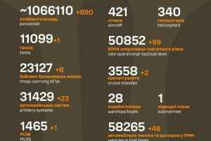 Загальні бойові втрати противника станом на 13 серпня