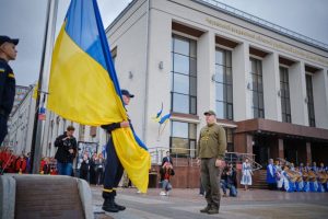 Кольори нашої Незалежної: на Черкащині відзначили День Державного Прапора