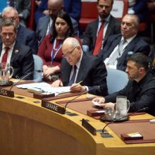 Виступ Президента під час засідання високого рівня Ради Безпеки ООН щодо України