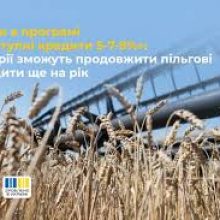 «Доступні кредити 5–7–9%»: агровиробники зможуть продовжити пільгові кредити ще на рік