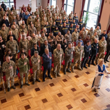 У Черкасах відзначили  захисників і захисниць України