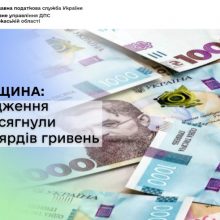 Понад 17 млрд грн ПДФО надійшло до місцевих бюджетів Черкащини