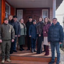 Родина військовослужбовця отримала власний дім