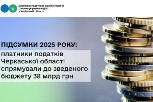 Платники податків області спрямували до зведеного бюджету 38 млрд грн