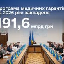 Уряд затвердив порядок реалізації Програми медичних гарантій на 2026 рік