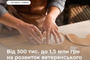 “Варто: 4 роки підтримки”: до 1,5 млн грн на розвиток бізнесу ветеранів і ветеранок