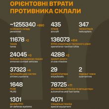 Загальні бойові втрати противника з 24.02.22 по 17.02.26