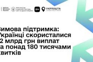 Понад 18 млн українців скористалися програмами Зимової підтримки