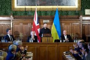 Звернення Президента України Володимира Зеленського до парламенту Великої Британії