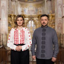 Великоднє привітання Президента України та першої леді