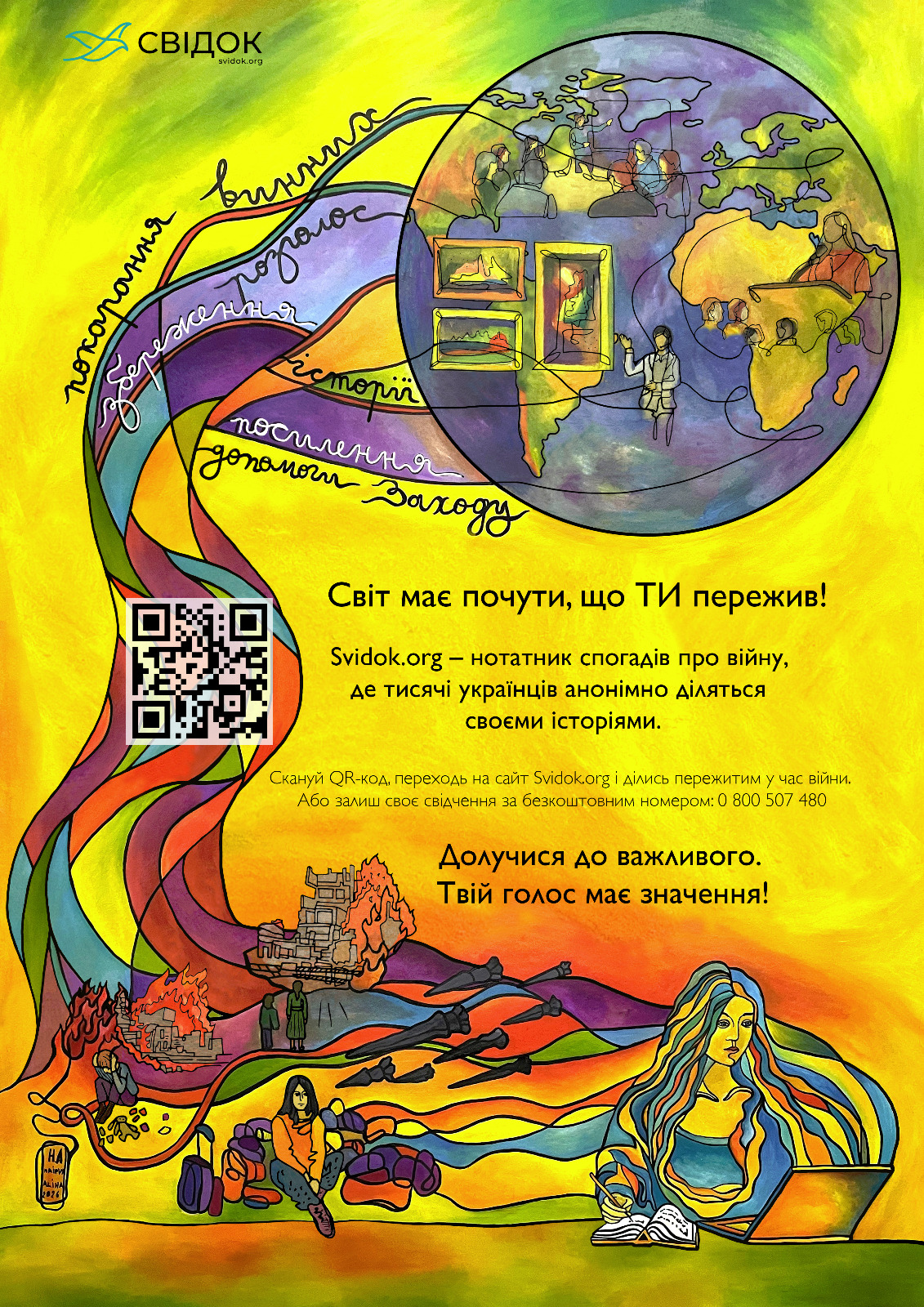 Світ має почути, що ТИ пережив