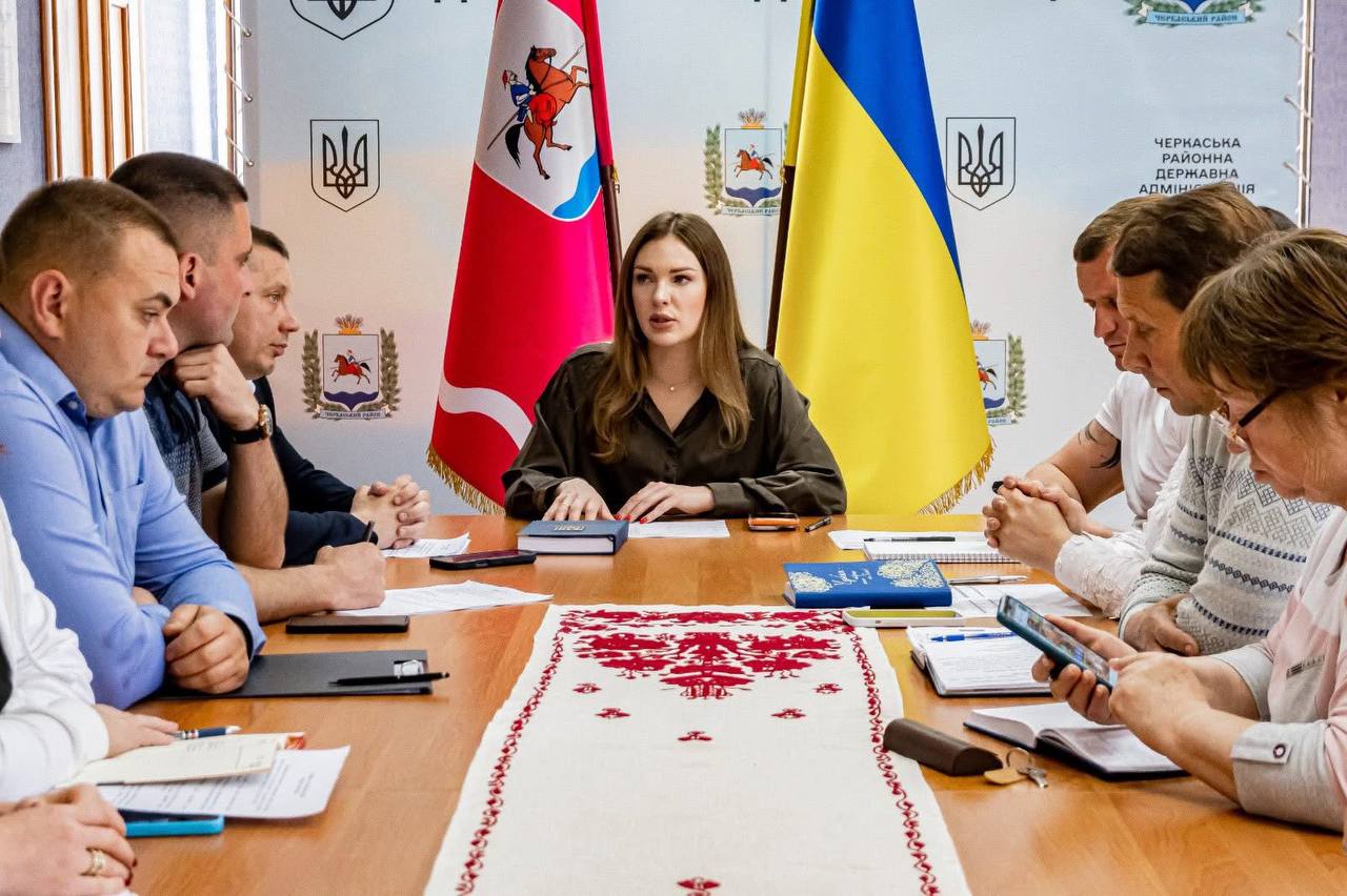 Чергова координаційна нарада, під час якої зосередили увагу на питаннях, важливих для жителів Черкаського району