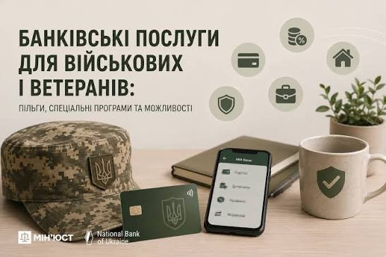 Банківські послуги для військових і ветеранів: пільги, спеціальні програми та можливості