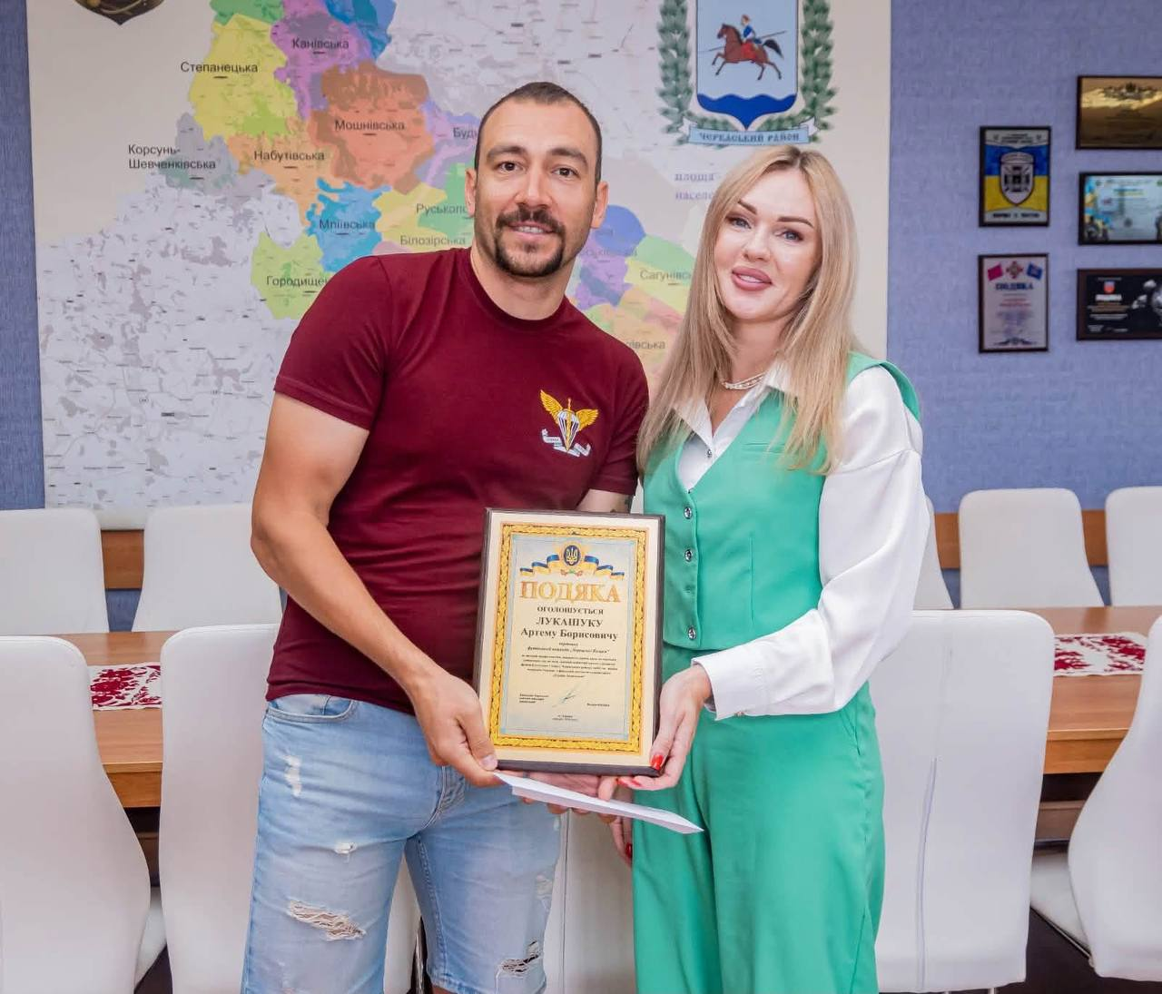 Емоційна і приємна зустріч із нашими захисниками-чемпіонами