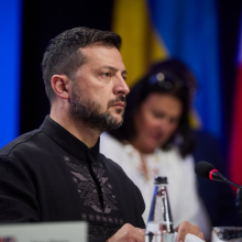 Звернення Президента України до учасників засідання Коаліції охочих