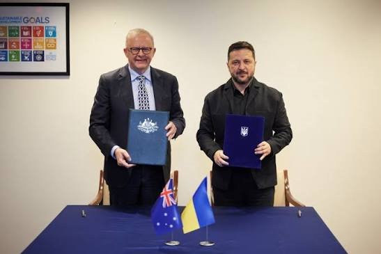 Україна та Австралія підписали двосторонню безпекову угоду